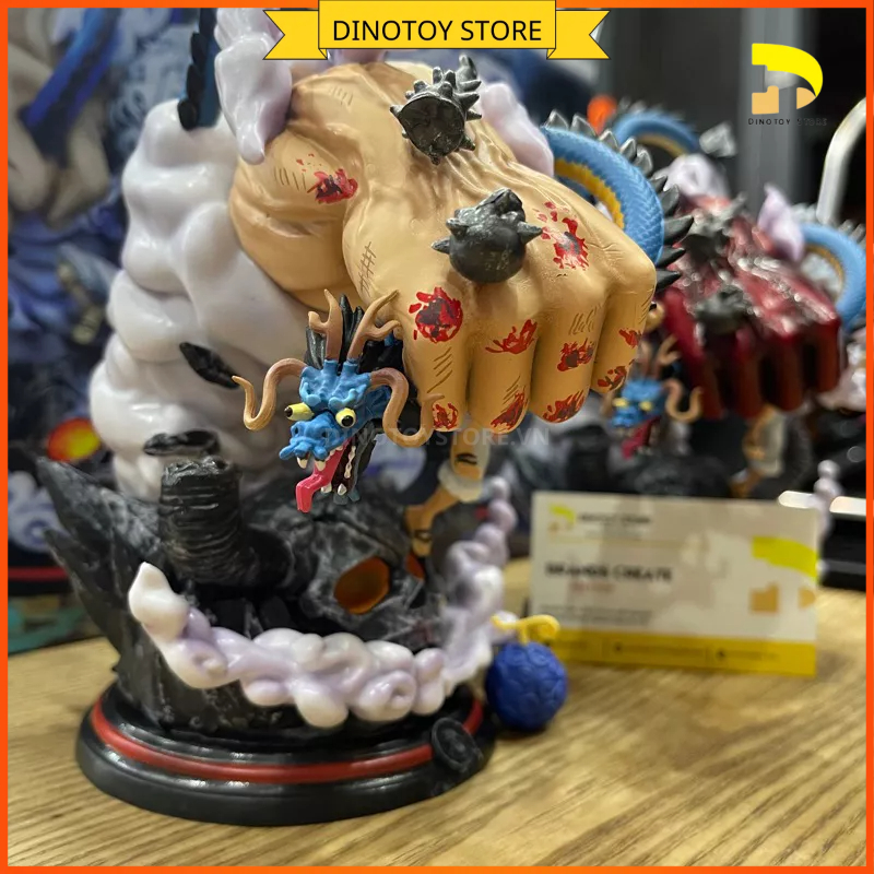 Mô hình chibi luffy gear 5 Nika & kaido hàng mới siêu nét CÓ ĐÈN LED - one piece