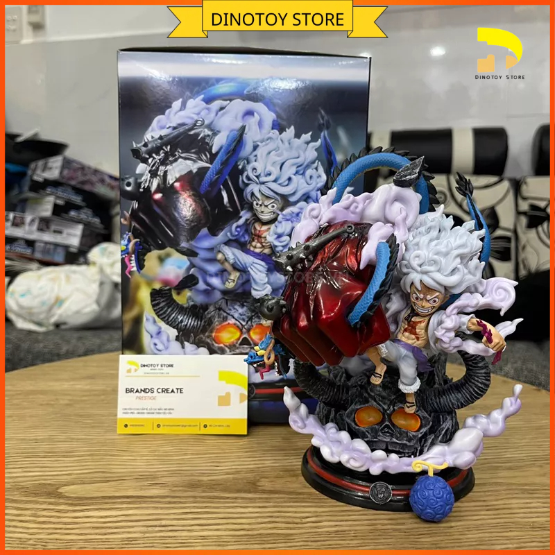 Mô hình chibi luffy gear 5 Nika & kaido hàng mới siêu nét CÓ ĐÈN LED - one piece