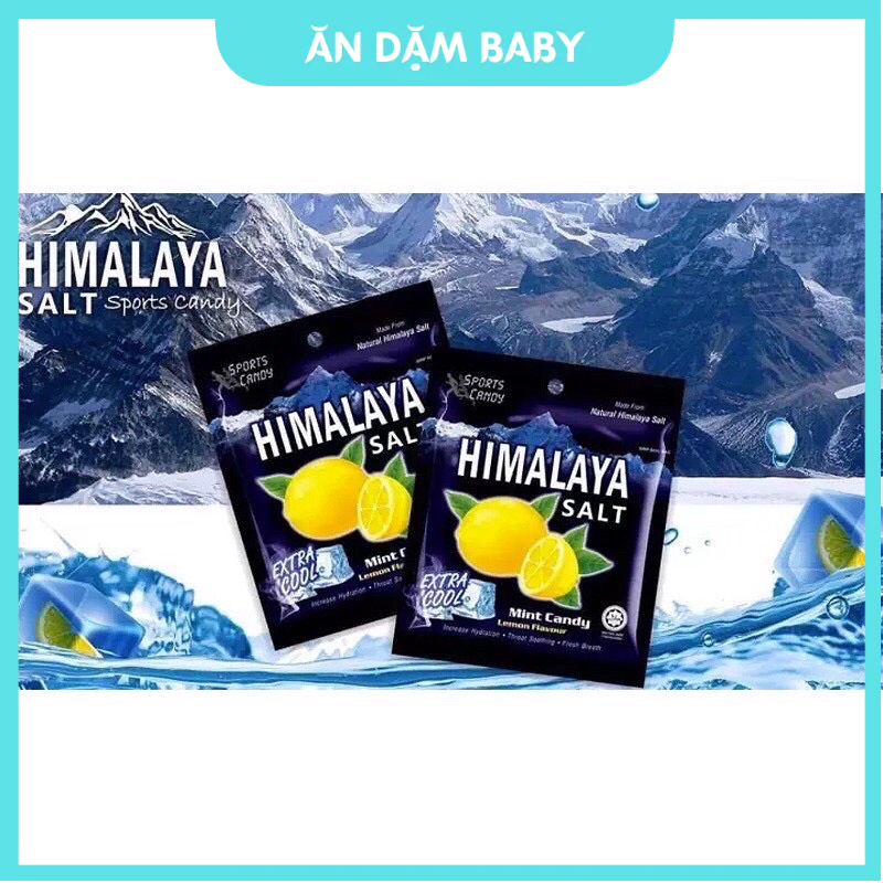 Kẹo Ngậm Chanh Muối Himalaya Gói 6 Viên, Giảm Ho Thanh Mát Họng