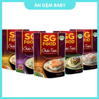 Cháo tươi sg food dinh dưỡng, cháo ăn liền 240g