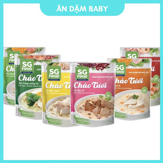 Cháo tươi sg food cho bé ăn dặm bổ dưỡng 240g, cháo ăn liền
