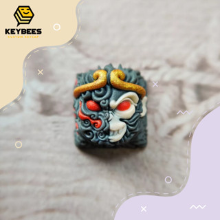 Artisan Keycap - Nút bàn phím cơ resin handmade Wukong (Disillukong) Tro Tàn