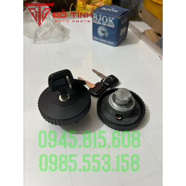 Nắp bình dầu xe Kia 1t4 K165 K2700 K3000.. Có khoá