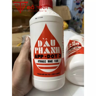 Dầu phanh, dầu thắng APP-DOT3 chai 1lit