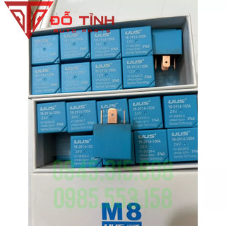 20 chiếc rơ le 5 chân 100A, combo 20 chiếc rơ le 5 chân 100 A