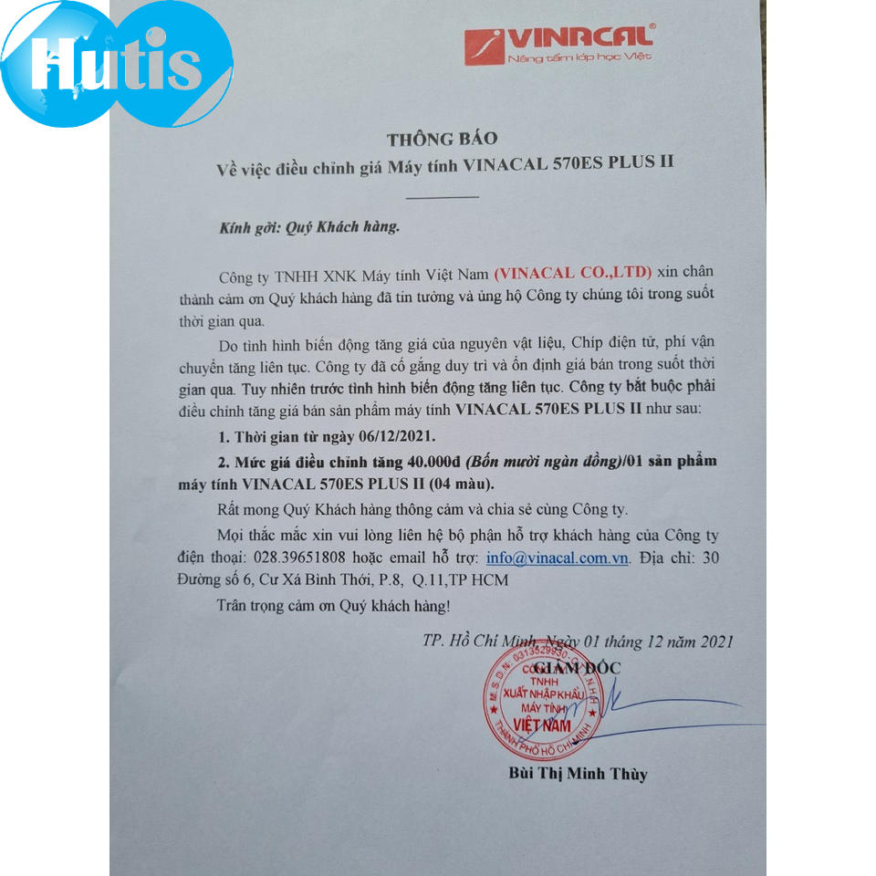 MÁY TÍNH VINACAL 570ES PLUS II XANH LÁ