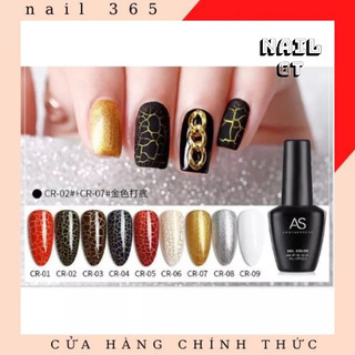 Sơn " nứt " AS mã CR ( chai đen )