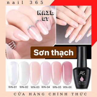 Sơn gel AS tone thạch -WN ( chai đen )