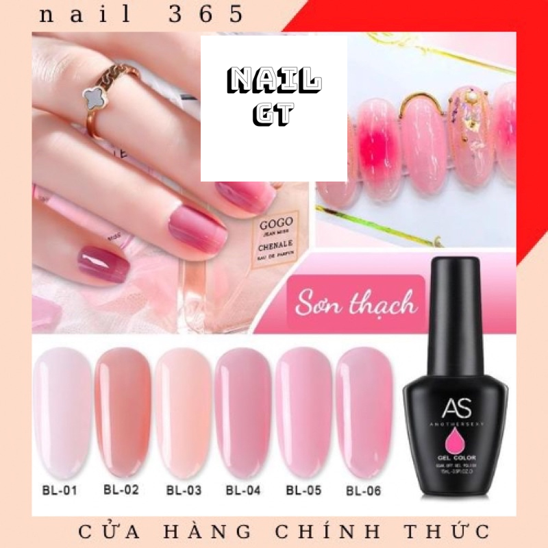 sơn thạch hồng As mã BL ( chai đen )