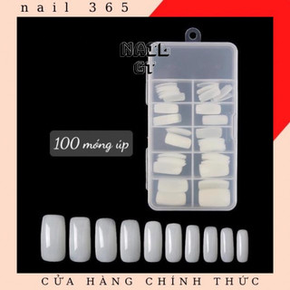 Hộp 100 móng úp đục
