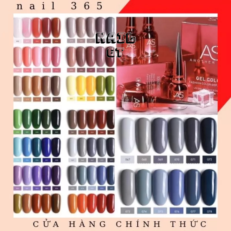 Sơn gel AS cao cấp mã 001 - 040