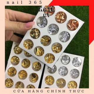 Nhũ set (12 ô vàng bạc )