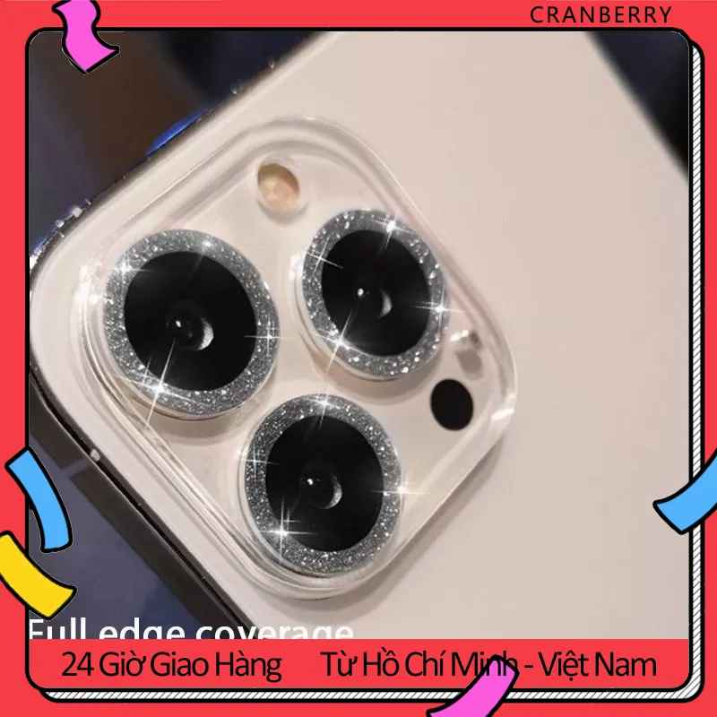 Len bao ve camera 11 promax Kính cường lực nhũ kim tuyến bảo vệ Camera 14 13/13pro/13 pro max 11/11Pro/11 Pro max/12/12 Pro/12 Pro Max-Dinuo