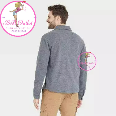 Áo sơ mi nam vải dày lạ mắt - xuất Mỹ dư xịn bigsize