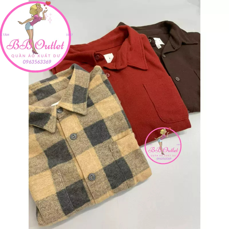 Áo sơ mi nam vải dày lạ mắt - xuất Mỹ dư xịn bigsize