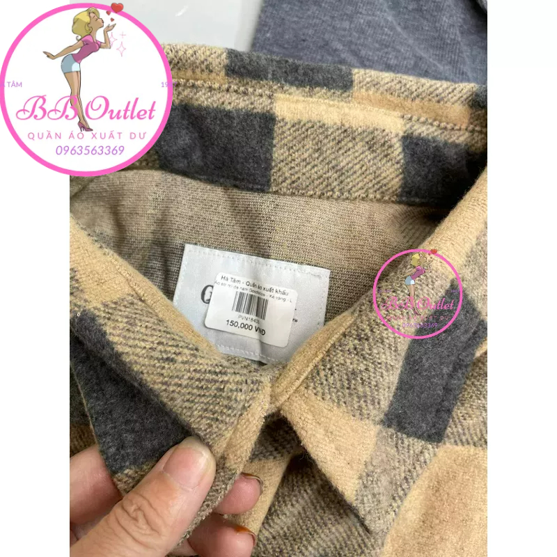 Áo sơ mi nam vải dày lạ mắt - xuất Mỹ dư xịn bigsize