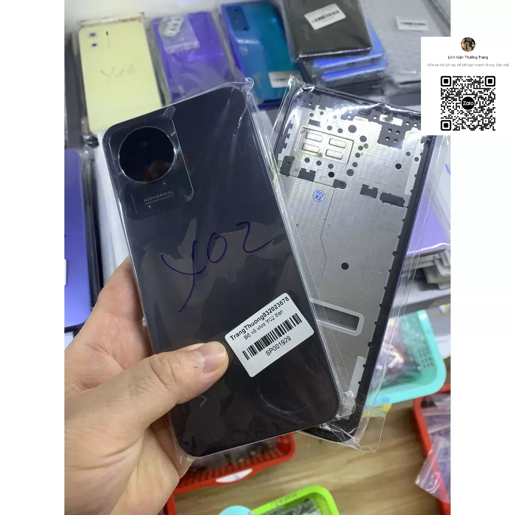 Bộ xương, vỏ vivo Y02 - hàng zin