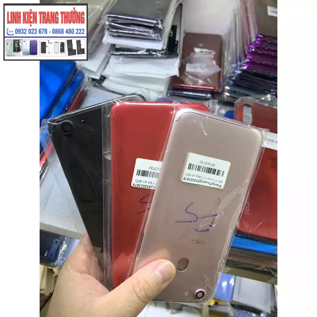 lưng vỏ viền zin mới điện thoại oppo f5