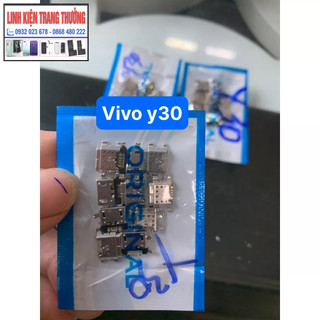 COM BO 5 chân sạc rời zin mới điện thoại vivo y30/ y50-chân sạc zin