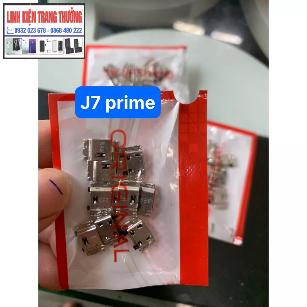 Chân sạc rời zin mới điện thoại sam sung j7 prime-chân sạc zin