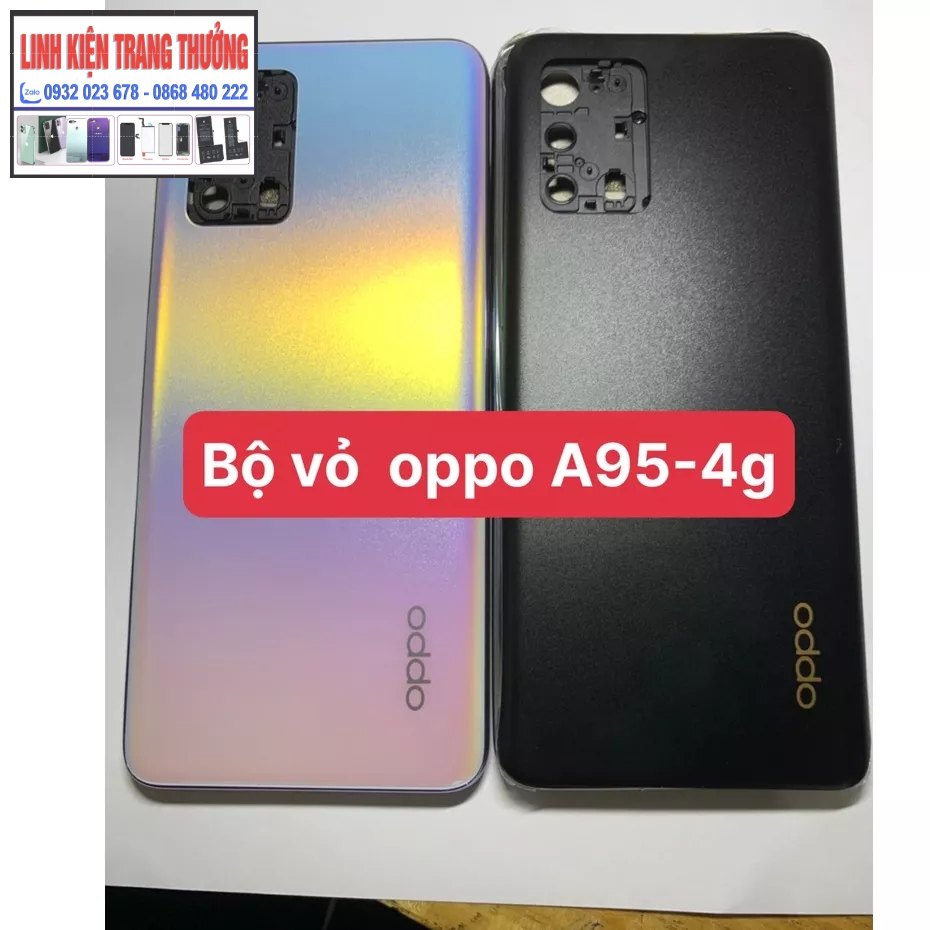 bộ vỏ zin mới điện thoại oppo a95 bản 4g-ảnh thật