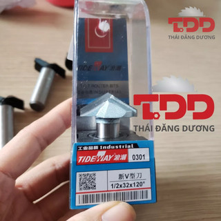 Mũi mòi v 120 độ tideway - hàng xịn