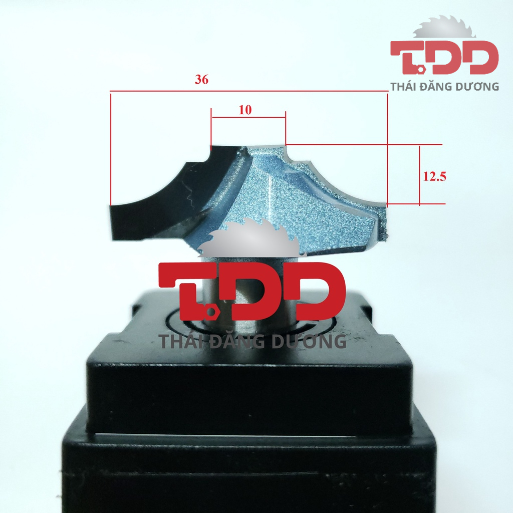 Mũi huỳnh pano - mũi phay huỳnh cửa CNC D36