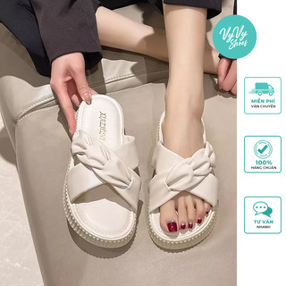 Dép da đế mềm 3F 2023 VyVyShoes MA09