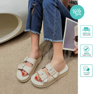 Sandal da đế bánh mì 2023 vyvyshoes m002