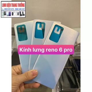 Kính lưng zin mới điện thoại oppo reno 6 pro-lưng mới