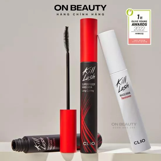 Mascara Clio Kill Lash Superproof chống trôi 7g nội địa