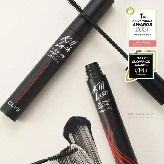 Mascara Clio Kill Lash Superproof chống trôi 7g nội địa