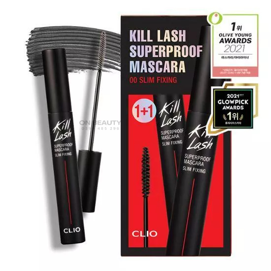 Mascara Clio Kill Lash Superproof chống trôi 7g nội địa