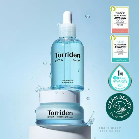 Serum Torriden Dive In tinh chất Hyaluronic dưỡng ẩm