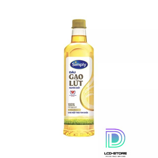 DẦU GẠO LỨT SIMPLY 1Lít , Date mới nhất ( GIÁ RẺ NHẤT SÀN)