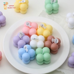 Nến Thơm Hình Khối Rubik Nhỏ, Decor Trang Trí Phòng Học, Làm Việc.