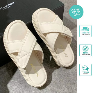 Dép bánh mì quai dán hàn quốc 4f vyvyshoes ma010