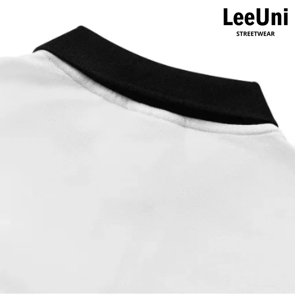 Áo PoLo Nam Nữ Local Brand LeeUni Form Rộng, Unisex,  Chất Vải Thoáng Mát , Hút Thấm Mồi Hôi APL03