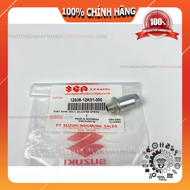 Ốc tăng cam Satria Fi, Raider Fi, GSX, Bandit chính hãng Suzuki Indonesia 12836-12K01-000