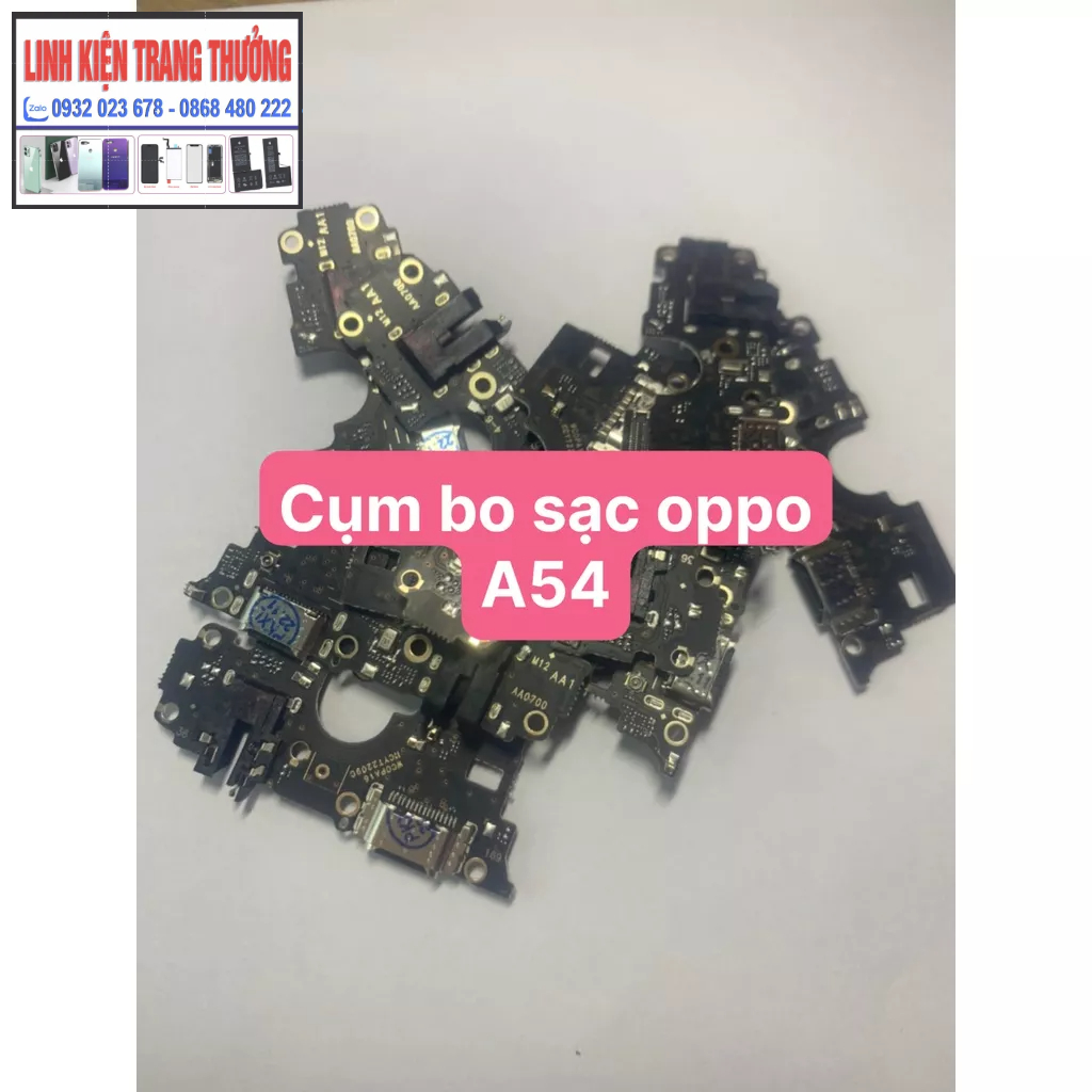 cụm bo sạc,chân sạc,đuôi sạc zin mới điện thoại oppo a54