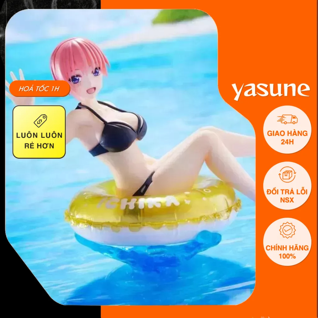 Eiga Gotoubun no Hanayome - Nakano Ichika - Aqua Float Girls (Taito), Mô hình figure chính hãng