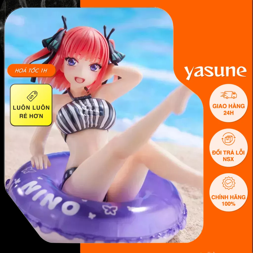 Nhà có 5 nàng dâu - Nakano Nino - Aqua Float Girls (Taito), mô hình anime chính hãng Nhật Bản