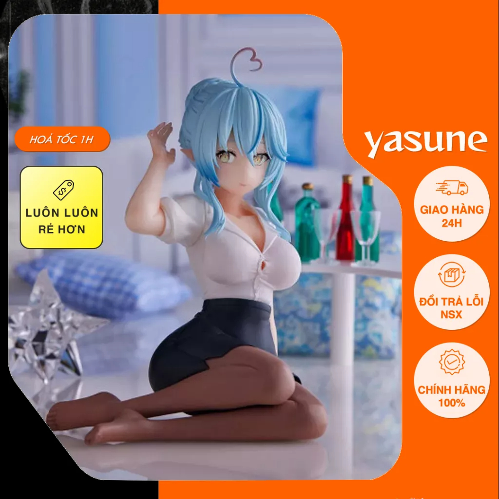 Hololive - Yukihana Lamy - Relax Time - Office Style ver. (Bandai Spirits) Mô hình figure chính hãng