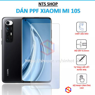 Dán ppf chống xước màn hình +mặt lưng+camera xiaomi mi 10s