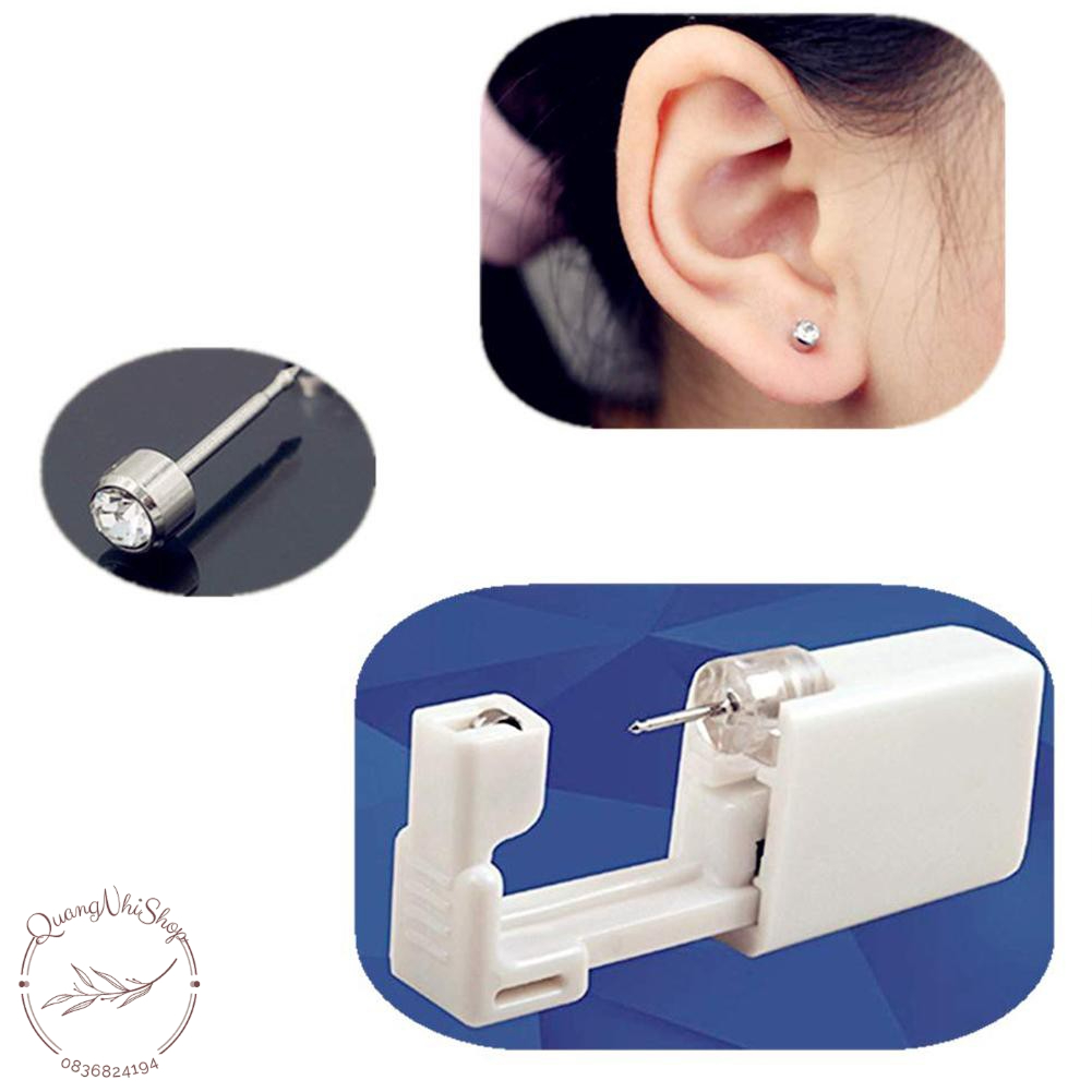{SỈ LẺ} Bấm lỗ tai dùng 1 lần Vô trùng-an toàn-hiệu quả ( giá 1 chiếc )