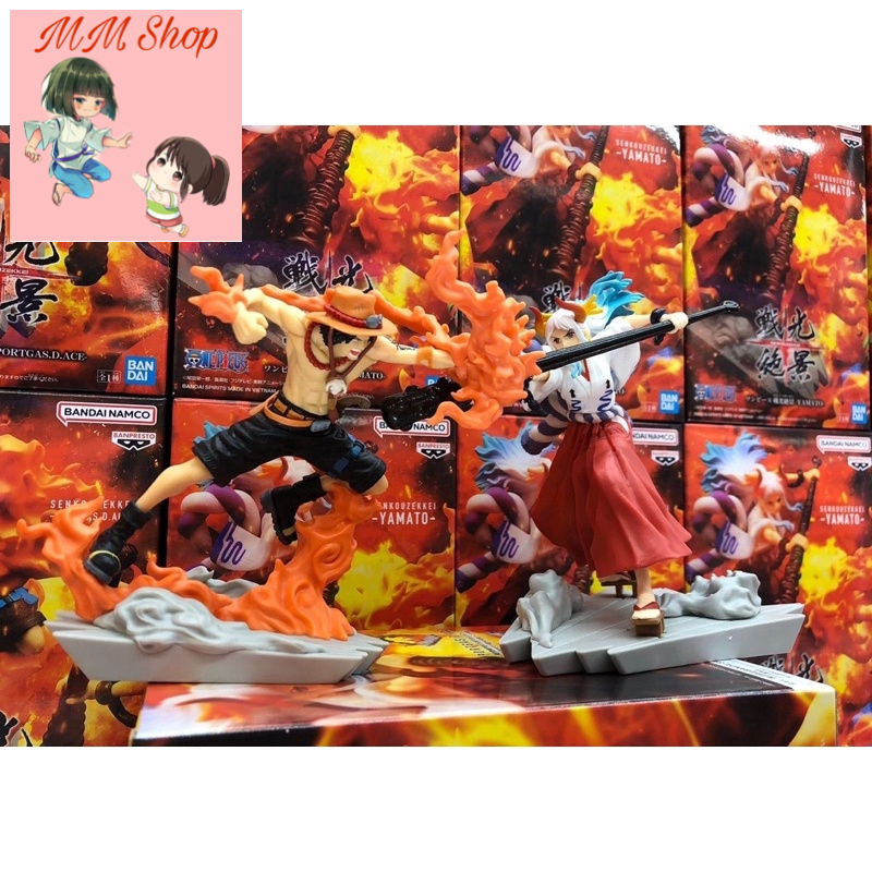 Mô hình One Piece Yamato & Ace chính hãng banpresto