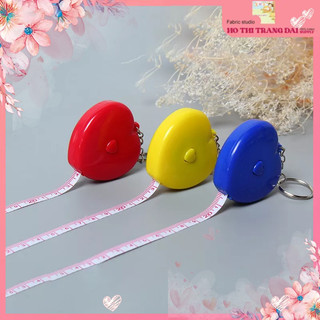 Thước dây cuộn mini thu rút tiện lợi 150 cm - hình trái tim
