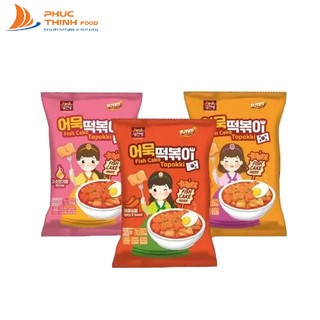 Bánh gạo Hàn Quốc Gói To Có Chả Cá Hoa Sao Tím Tokpokki Nhiều Vị (Gói To)