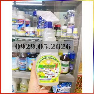 Xịt Dona diệt côn trùng hương chanh chai 400ml