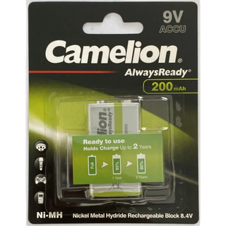 Pin sạc vuông 9V 200MAH Camelion Chính Hãng NH-9V200BP1.